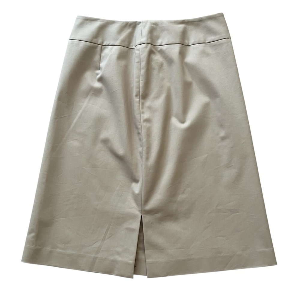 Essential G Tan Aline Skirt with Slit 10